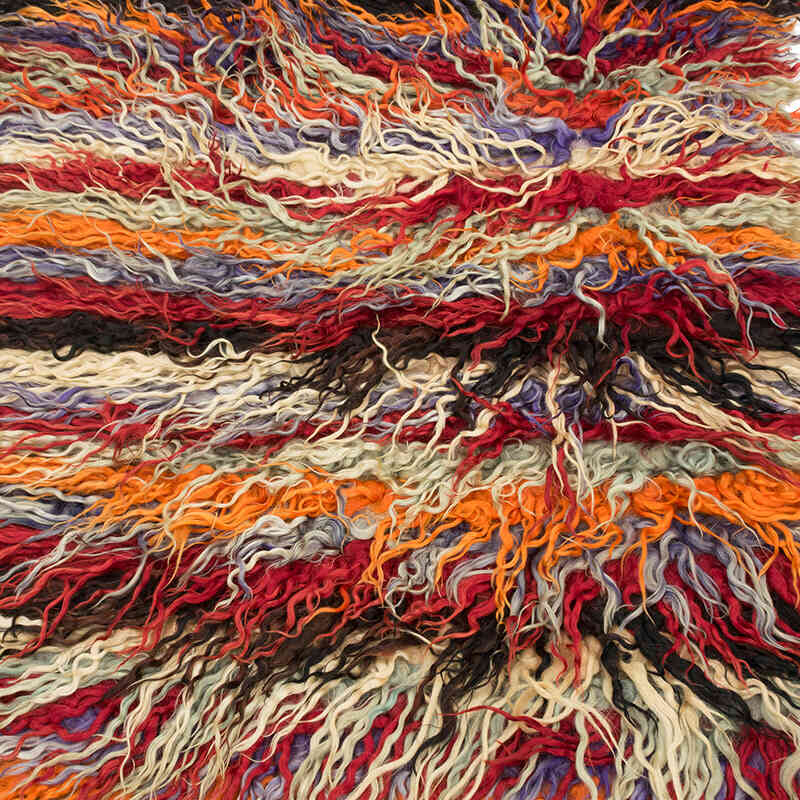 Vintage Anatolian Tulu Rug - 2' 10" x 4' 11" (34" x 59") - K0077919
