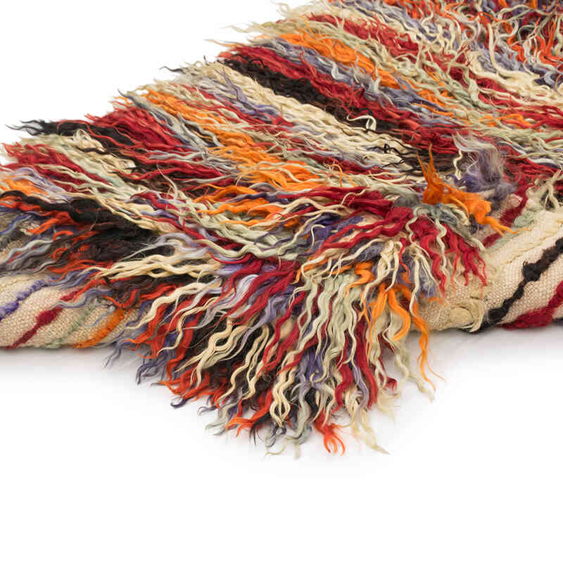 Vintage Anatolian Tulu Rug - 2' 10" x 4' 11" (34" x 59") - K0077919