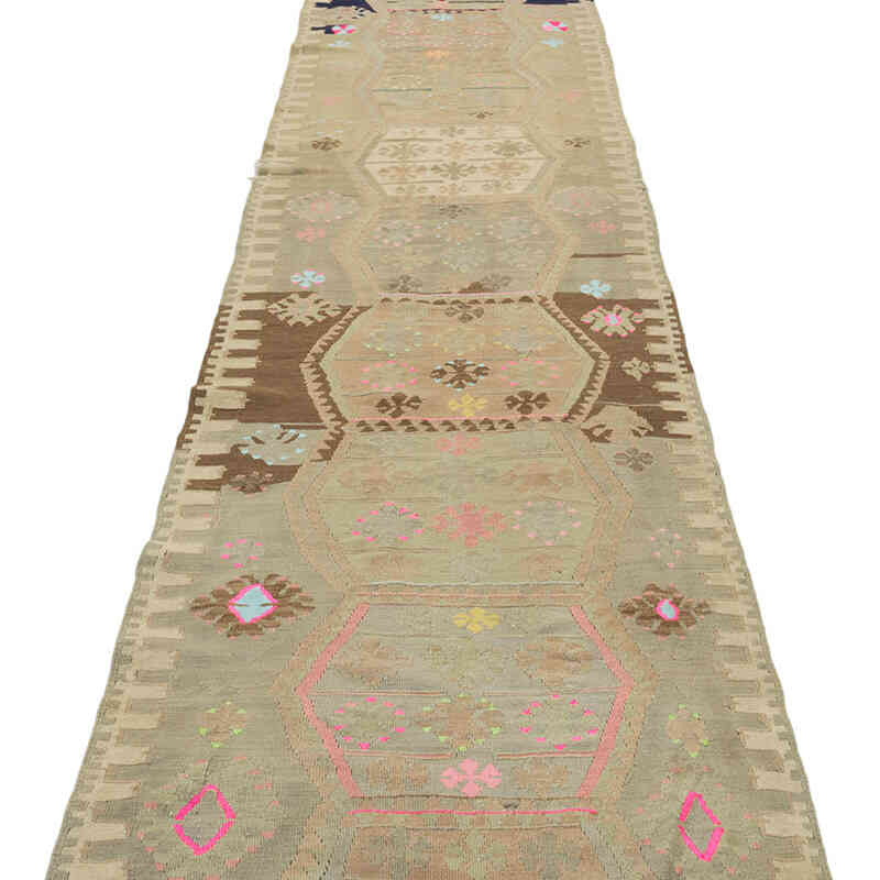 Alfombra Vintage Kayseri Kilim - 78 cm x 370 cm - K0077920