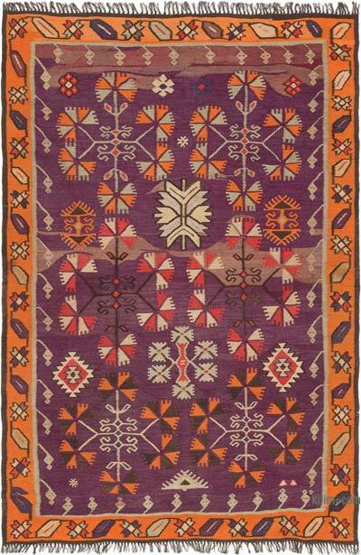 Vintage Artvin Kilim Rug - 4' 3" x 6' 1" (51" x 73")