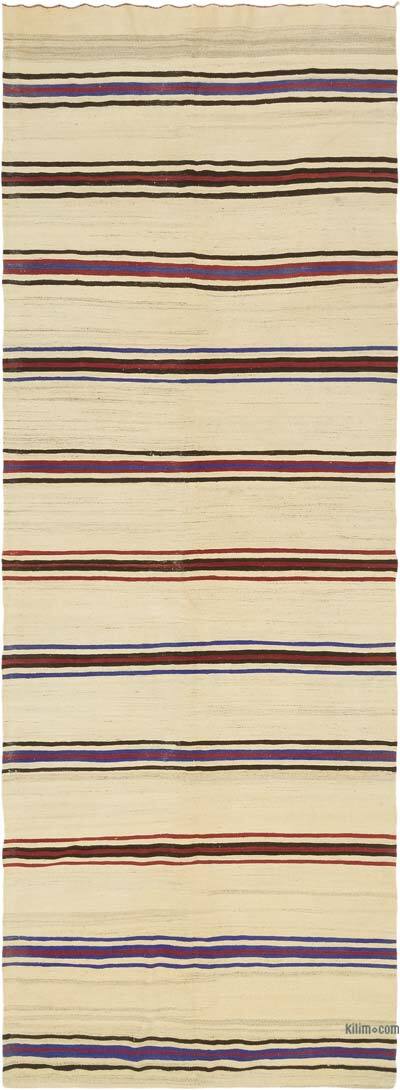 Corredor Vintage Anatolian Kilim - 134 cm x 377 cm