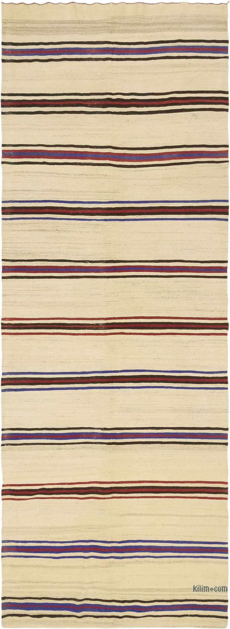 Vintage Anadolu Kilim Yolluk - 134 cm x 377 cm - K0077927