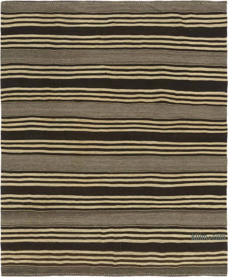 Alfombra Vintage Anatolian Kilim - 197 cm x 243 cm - K0077930