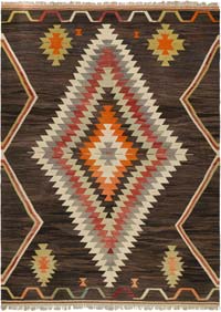 New Turkish Handwoven Kilim Rug - 10' 2" x 14' 1" (122" x 169")