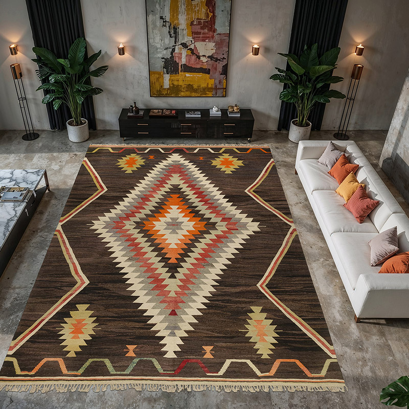 Nueva Alfombra Turca Kilim - 310 cm x 430 cm - K0077933
