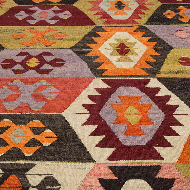 New Turkish Handwoven Kilim Rug - 12'  x 15' 3" (144" x 183") - K0077934