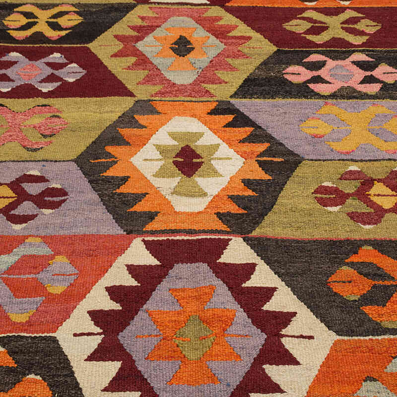 New Turkish Handwoven Kilim Rug - 12'  x 15' 3" (144" x 183") - K0077934