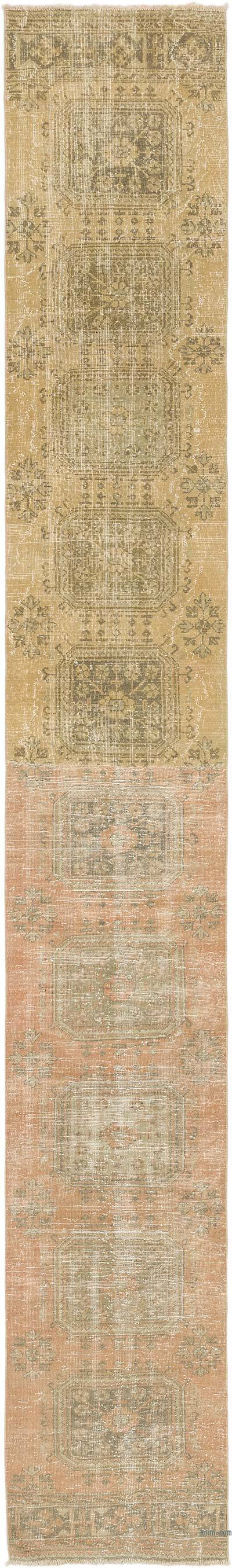 Vintage Anadolu Yolluk - 87 cm x 615 cm