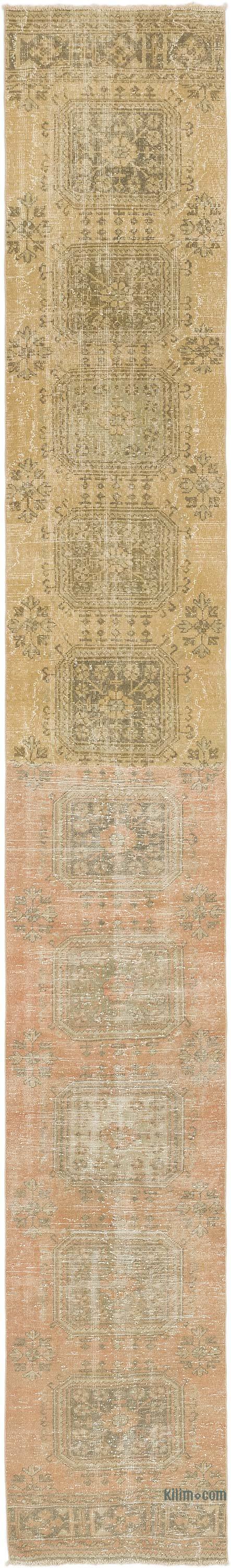 Alfombra Turca Vintage de pasillo - 87 cm x 615 cm - K0077935