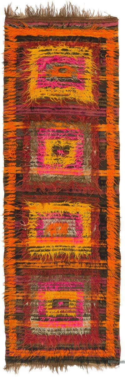 Vintage Anadolu Tülü - 114 cm x 342 cm