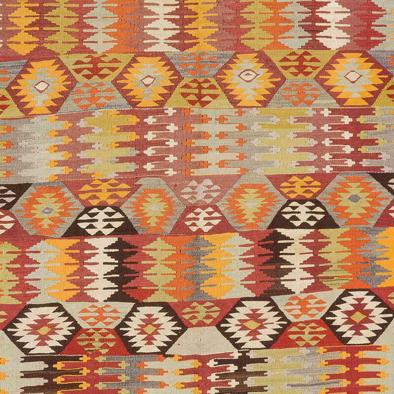 Alfombra Vintage Denizli Kilim - 159 cm x 302 cm - K0077941