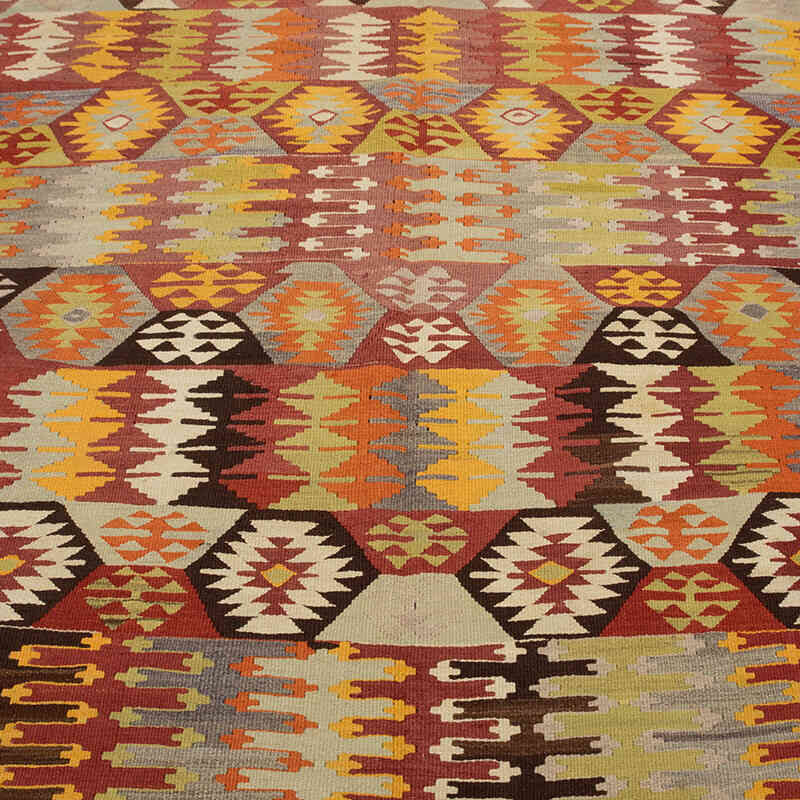 Alfombra Vintage Denizli Kilim - 159 cm x 302 cm - K0077941