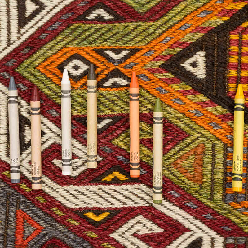 Vintage Anatolian Jijim Rug - 5' 3" x 10' 6" (63" x 126") - K0077943