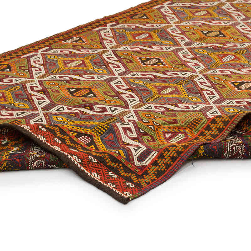 Vintage Anatolian Jijim Rug - 5' 3" x 10' 6" (63" x 126") - K0077943