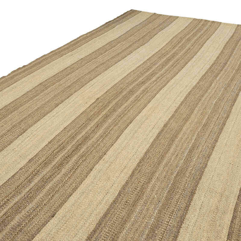 New Turkish Kilim Rug - 11' 4" x 14' 9" (136" x 177") - K0077949