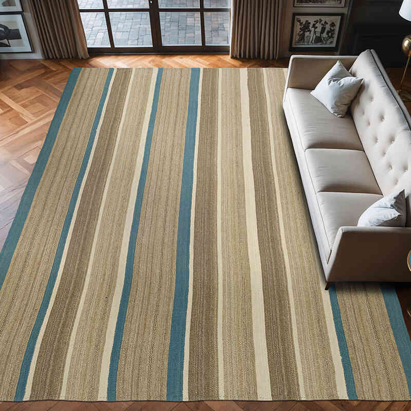 Nueva Alfombra Turca Kilim - 301 cm x 416 cm - K0077950