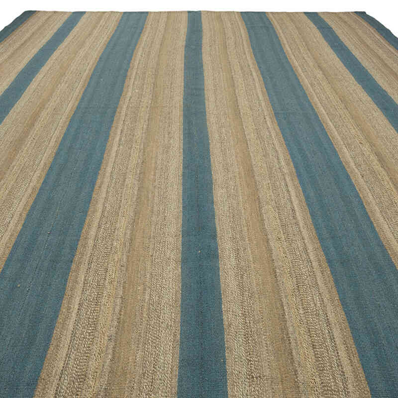 New Turkish Kilim Rug - 9' 9" x 15' 2" (117" x 182") - K0077951