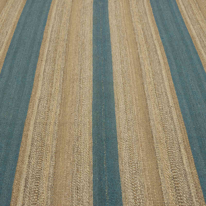 New Turkish Kilim Rug - 9' 9" x 15' 2" (117" x 182") - K0077951
