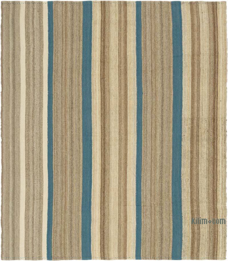 Nueva Alfombra Turca Kilim - 245 cm x 290 cm - K0077952