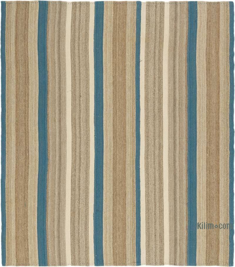 New Turkish Kilim Rug - 8'  x 9' 1" (96" x 109") - K0077956