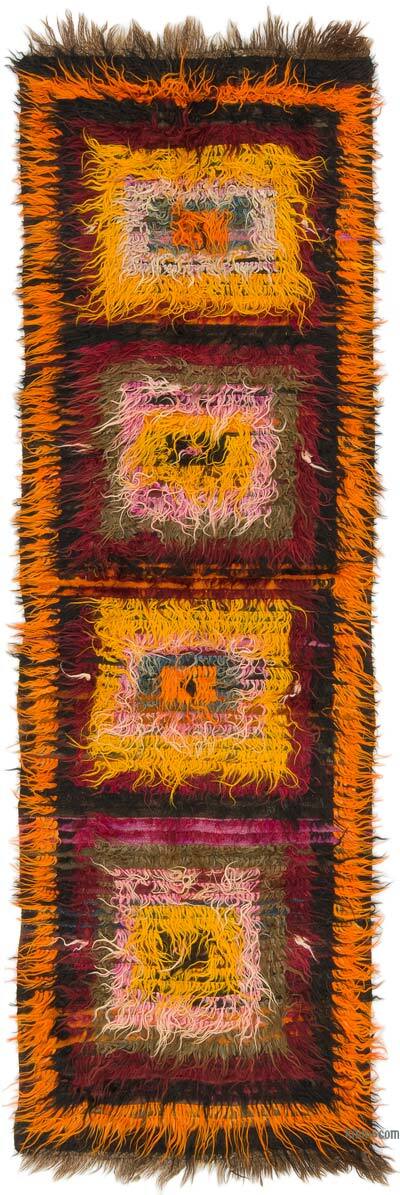 Alfombra Vintage de Anatolia Tulu - 107 cm x 333 cm