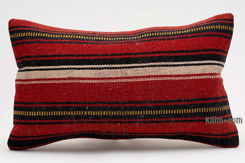 Kilim Pillow Cover - 1' 8" x 1'  (20" x 12") - K0077993