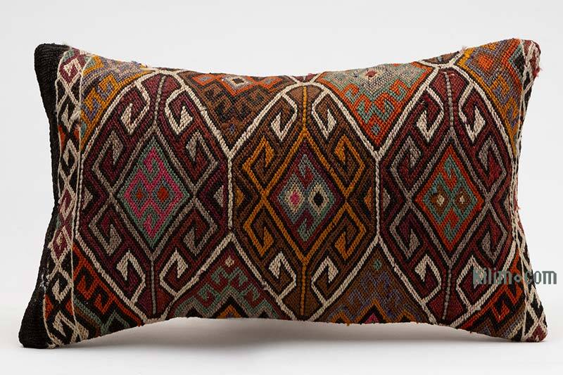 Kilim Pillow Cover - 1' 8" x 1'  (20" x 12") - K0078000