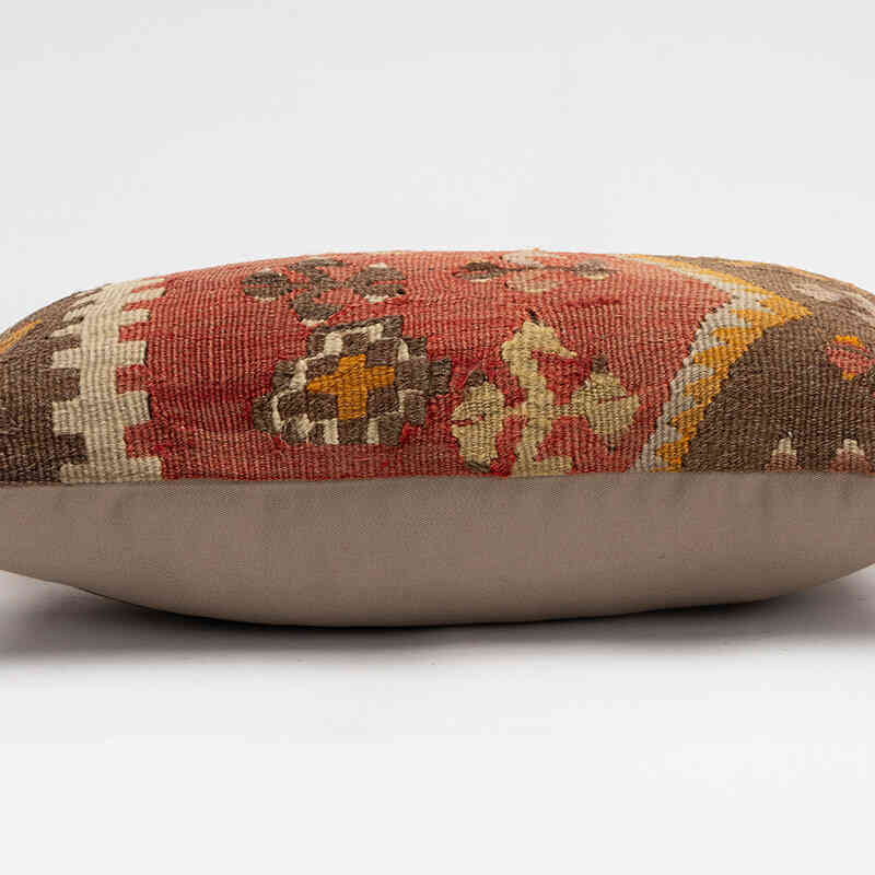Kilim Pillow Cover - 1' 8" x 1'  (20" x 12") - K0078010
