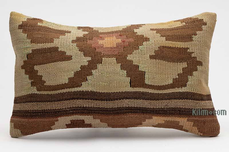 Kilim Pillow Cover - 1' 8" x 1'  (20" x 12") - K0078020