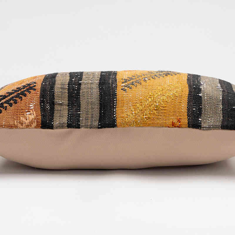 Kilim Pillow Cover - 1' 8" x 1'  (20" x 12") - K0078029