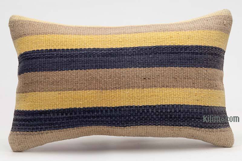 Kilim Pillow Cover - 1' 8" x 1'  (20" x 12") - K0078050