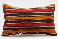 Kilim Pillow Cover - 1' 8" x 1'  (20" x 12")