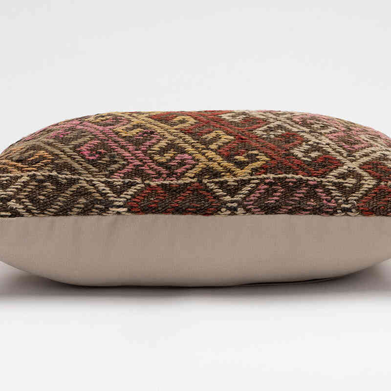 Kilim Pillow Cover - 1' 8" x 1'  (20" x 12") - K0078069