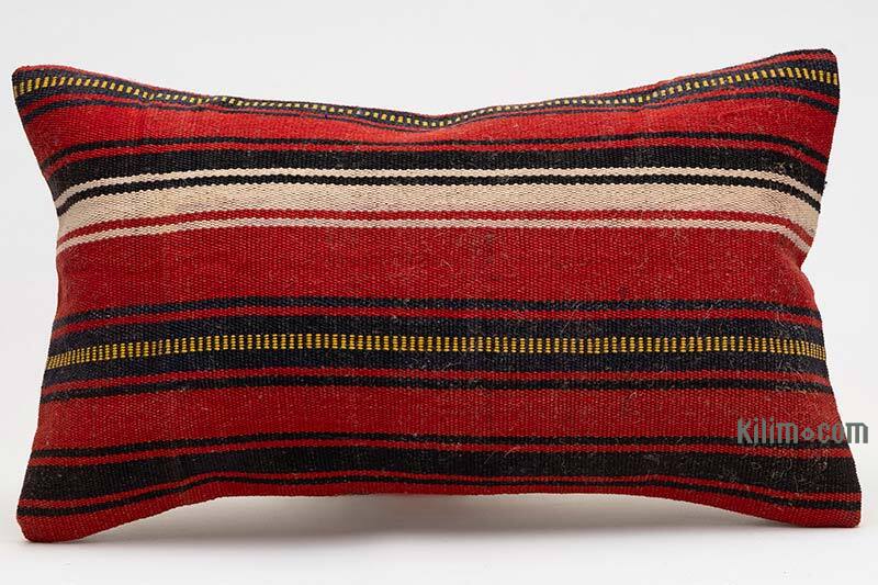 Kilim Pillow Cover - 1' 8" x 1'  (20" x 12") - K0078079