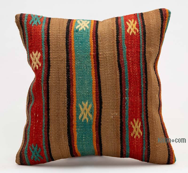 Kilim Yastık Kılıfı - 40 cm x 40 cm - K0078158