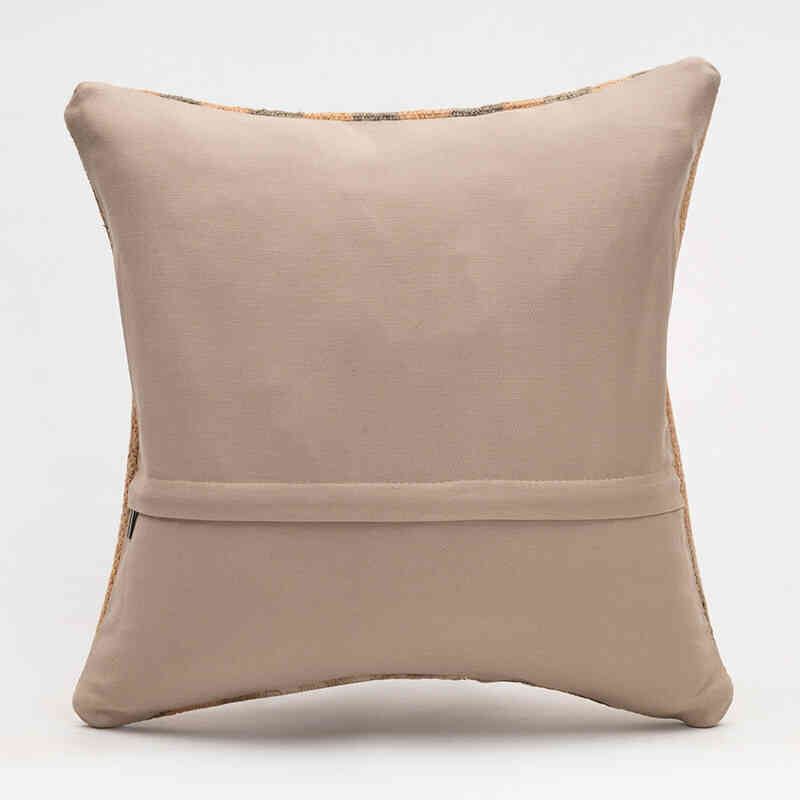 Kilim Pillow Cover - 1' 4" x 1' 4" (16" x 16") - K0078169