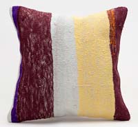 Kilim Pillow Cover - 1' 4" x 1' 4" (16" x 16")
