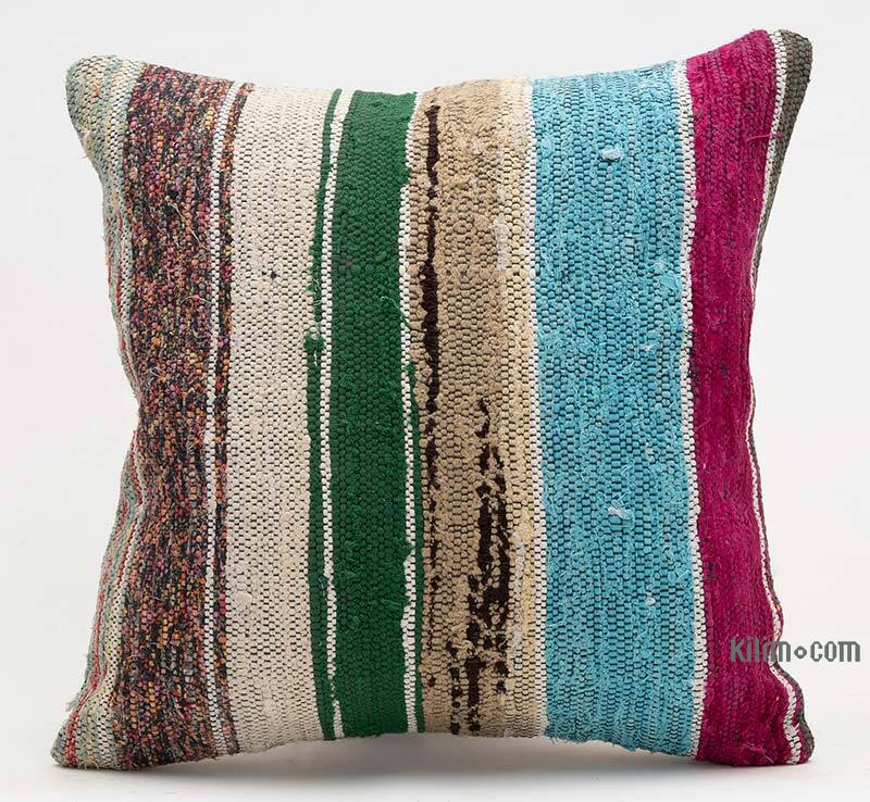 Kilim Pillow Cover - 1' 4" x 1' 4" (16" x 16") - K0078208