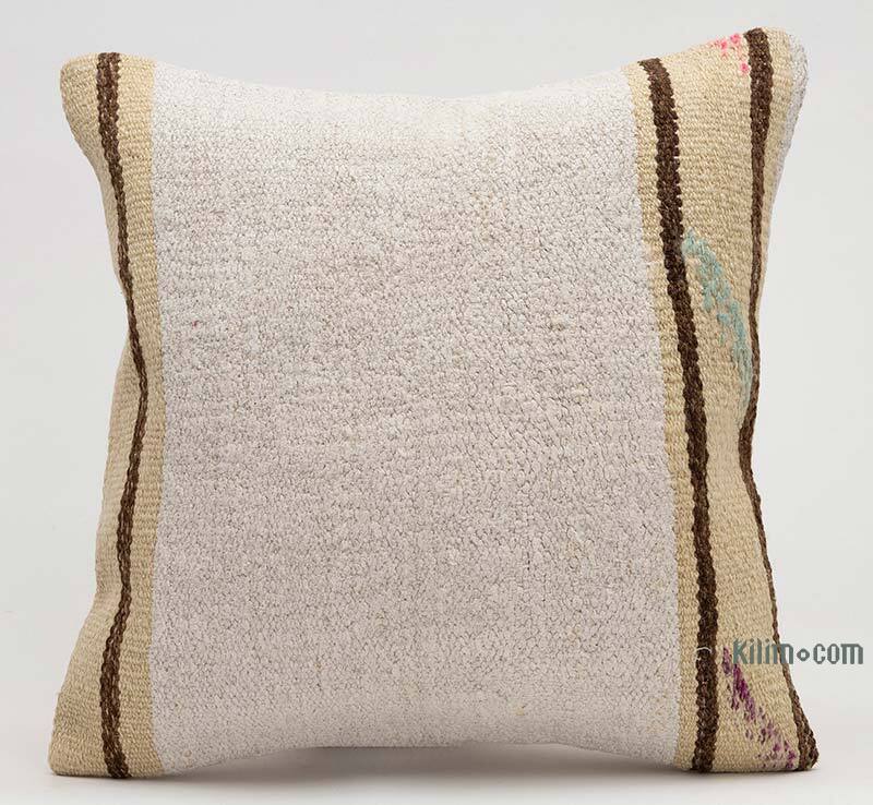 Kilim Pillow Cover - 1' 4" x 1' 4" (16" x 16") - K0078226