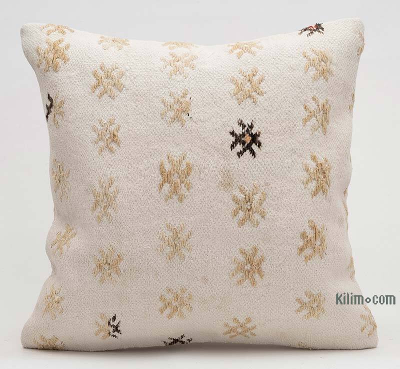 Kilim Pillow Cover - 1' 4" x 1' 4" (16" x 16") - K0078249