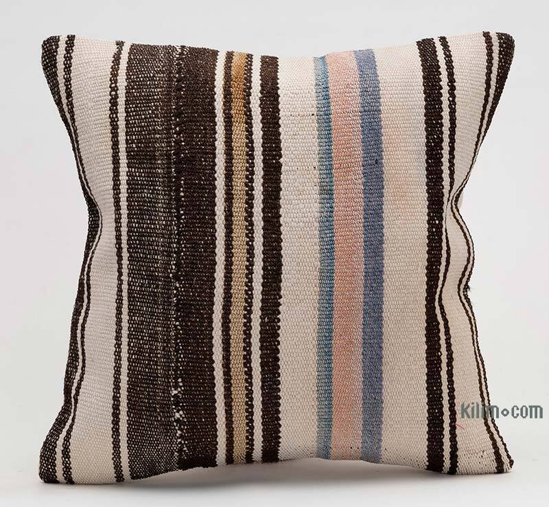 Kilim Pillow Cover - 1' 4" x 1' 4" (16" x 16") - K0078258