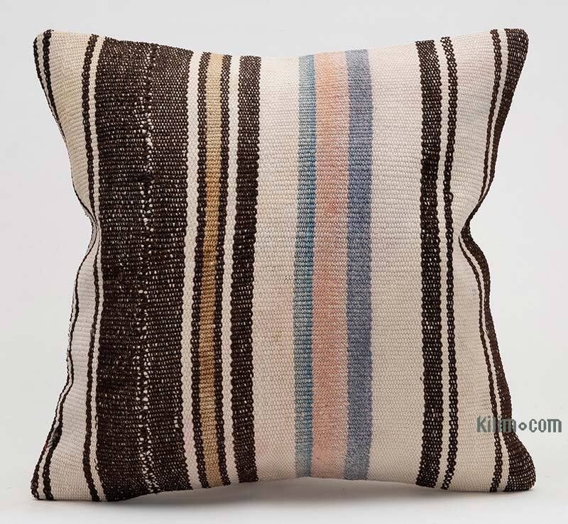 Kilim Yastık Kılıfı - 40 cm x 40 cm - K0078259