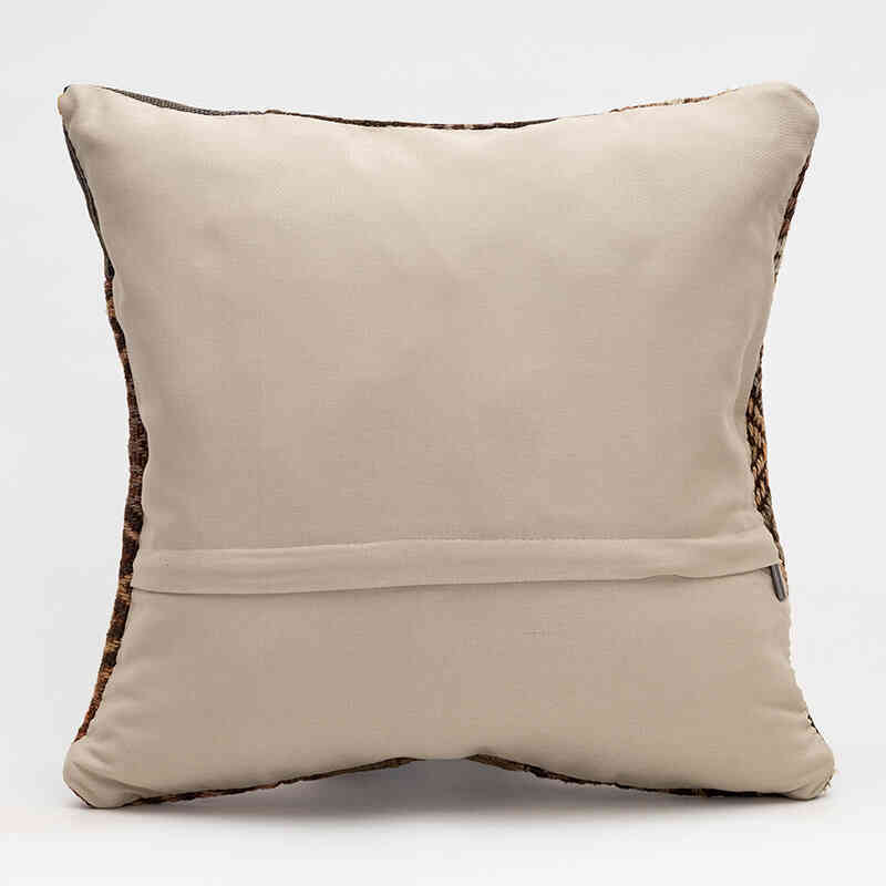 Kilim Pillow Cover - 1' 4" x 1' 4" (16" x 16") - K0078277