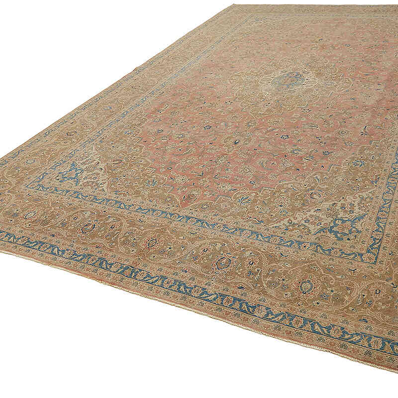 Vintage Hand-Knotted Oriental Rug - 10'  x 16' 1" (120" x 193") - K0078334