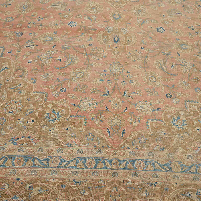 Vintage Hand-Knotted Oriental Rug - 10'  x 16' 1" (120" x 193") - K0078334