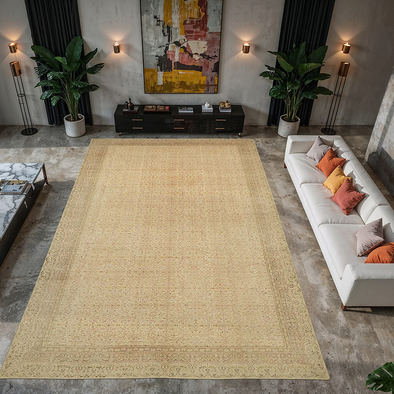 Alfombra Oriental Vintage Anudada a Mano - 294 cm x 438 cm - K0078349