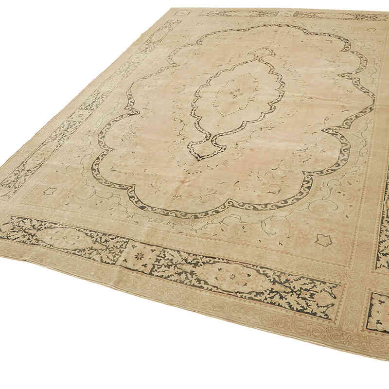 Vintage Hand-Knotted Oriental Rug - 7' 11" x 10' 9" (95" x 129") - K0078351