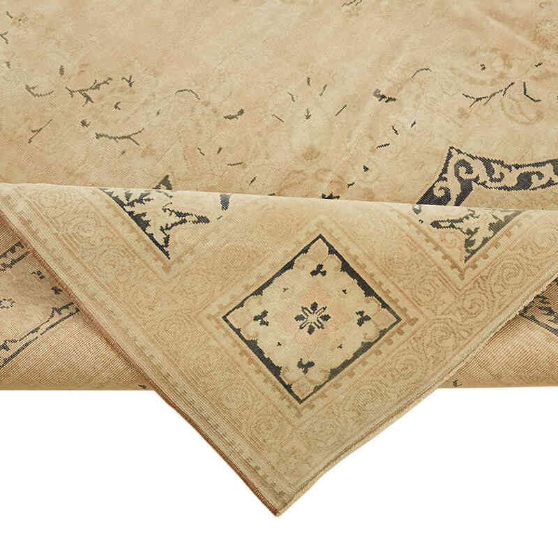 Vintage Hand-Knotted Oriental Rug - 7' 11" x 10' 9" (95" x 129") - K0078351
