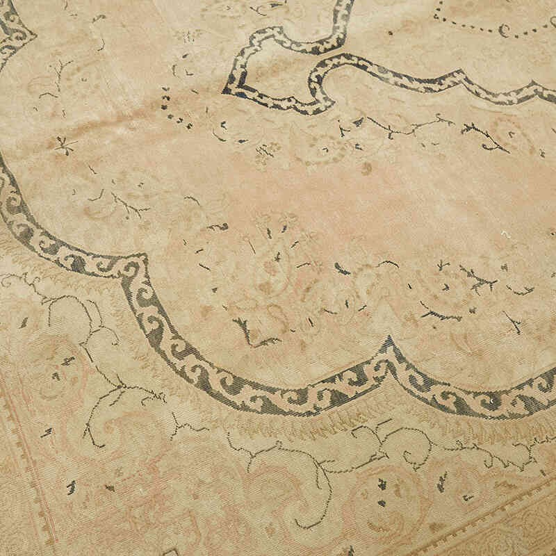 Vintage Hand-Knotted Oriental Rug - 7' 11" x 10' 9" (95" x 129") - K0078351
