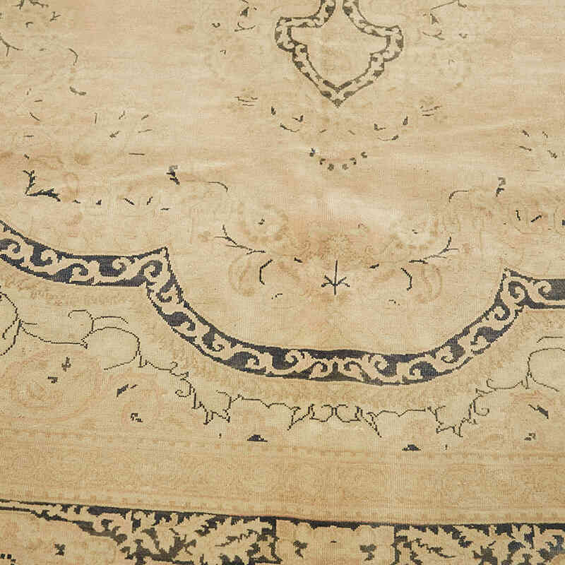 Vintage Hand-Knotted Oriental Rug - 7' 11" x 10' 9" (95" x 129") - K0078351